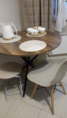 Стул Сindy Eames/Синди Имс мод. 001 yellow / natural фото покупателя 70
