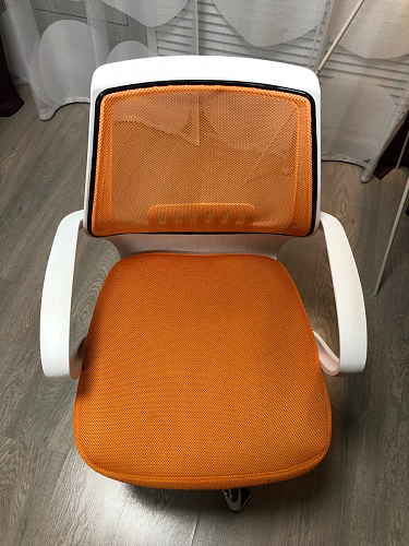 Компьютерное кресло Ergoplus белое / серое фото покупателя 40