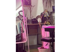 Письменный стол Клер Лофт дуб вотан / черный матовый фото покупателя 11