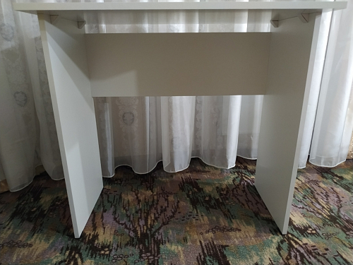 Стол письменный Kiwi белый  - Уцененный экземпляр фото покупателя 138