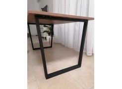 Деревянный стол Лота Лофт 120(160)х75 черный матовый / бетон светлый фото покупателя 240