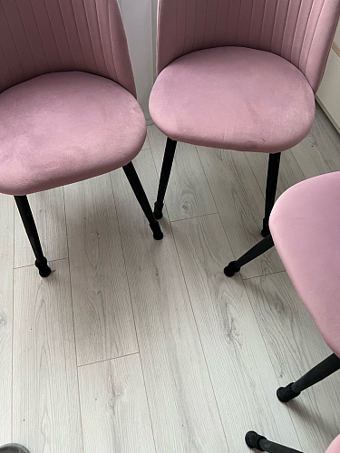 Стул на металлокаркасе Gabi latte / gold / black фото покупателя 197