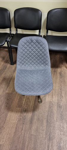 Стул на металлокаркасе Capri dark beige / white фото покупателя 36