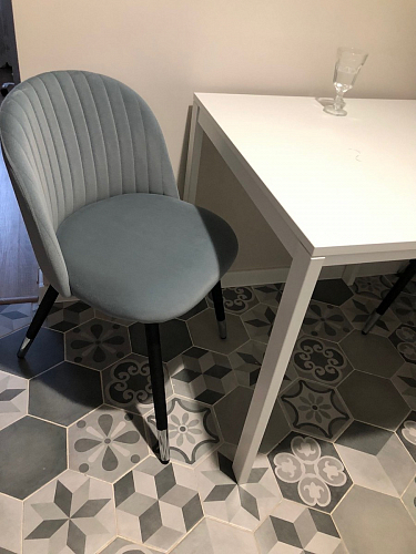 Стул на металлокаркасе Gabi 1 gray фото покупателя 165