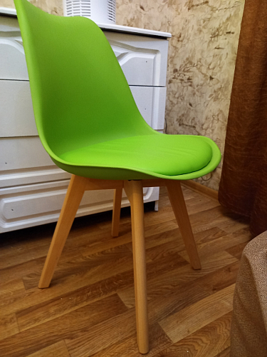 Деревянный стул Bonuss light gray / wood фото покупателя 79