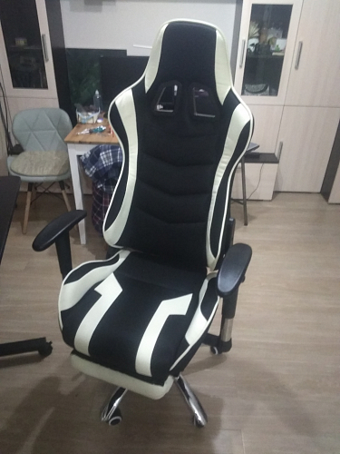 Компьютерное кресло Kano 1 light blue / black фото покупателя 211