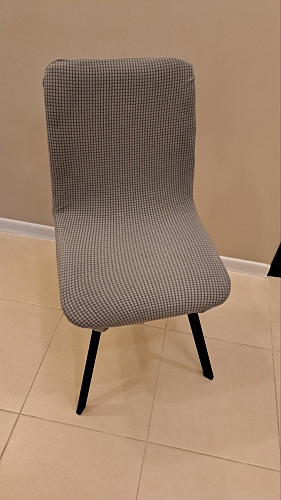 Стул на металлокаркасе Чилли К кирпичный / черный фото покупателя 594