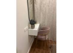 Стул на металлокаркасе Kamelia темно-серый / золотой фото покупателя 16