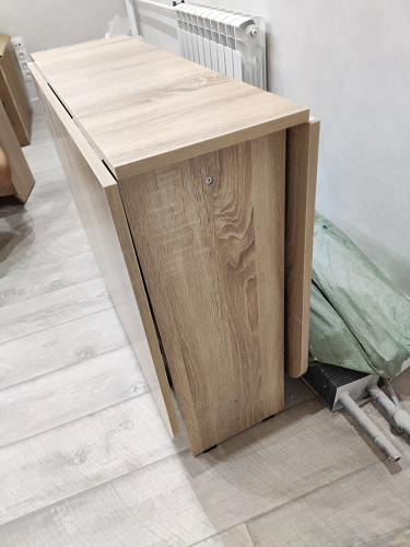 Стол-книжка ПВХ дуб сонома фото покупателя 1