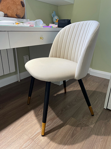 Стул на металлокаркасе Gabi green / black / silver фото покупателя 234