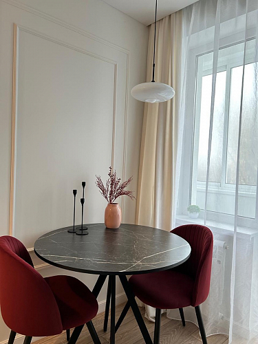 Стул на металлокаркасе Gabi latte / gold / black фото покупателя 566