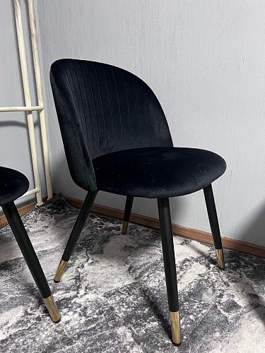 Стул на металлокаркасе Gabi latte / gold / black фото покупателя 557