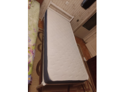 Односпальная кровать Фади 80х200 черная фото покупателя 701