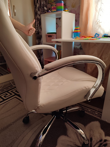 Компьютерное кресло Tron white фото покупателя 28