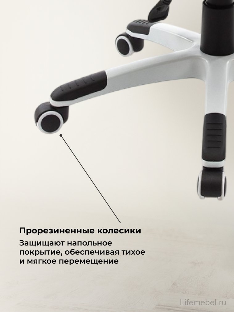 Компьютерное кресло Burgos белое