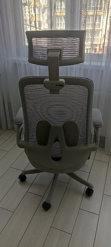 Компьютерное кресло Mesh-10Hr/Меш-10Хр ткань серый фото покупателя 1