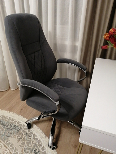 Компьютерное кресло Aragon dark grey - Уцененный экземпляр фото покупателя 113