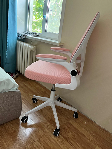 Компьютерное кресло Konfi pink / white фото покупателя 265