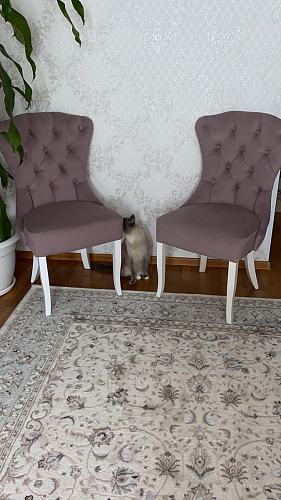 Деревянный стул Милано 1 бежевый / белый фото покупателя 42