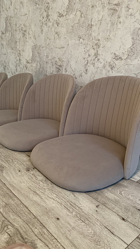 Стул на металлокаркасе Gabi latte / gold / black фото покупателя 287