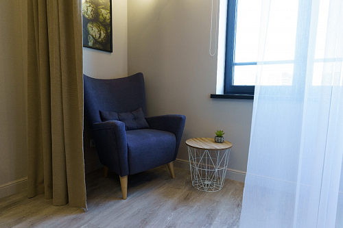 Журнальный столик Mariffa натуральный / белый фото покупателя 3