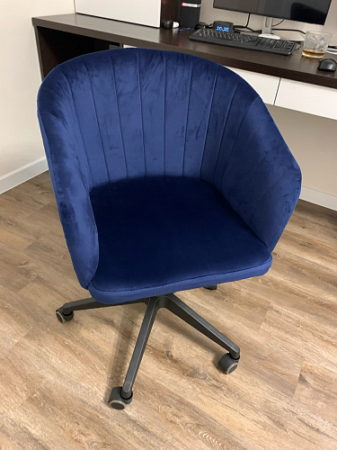 Компьютерное кресло Тибо светло-коричневый / белый фото покупателя 46