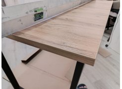 Стол Лота Лофт 140 25 мм черный матовый / бетон фото покупателя 182