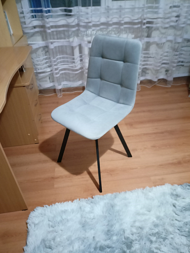 Комплект стульев Чилли 2 шт бежевый / черный фото покупателя 1189