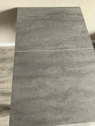 Стол Лота Лофт 140 25 мм черный матовый / бетон фото покупателя 614