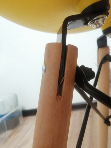 Стул Cindy Eames mod. 001 khaki / natural фото покупателя 300