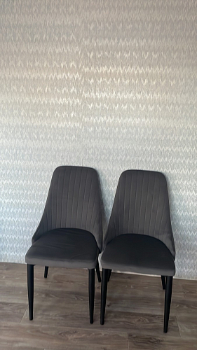 Стул на металлокаркасе Kora black / gray фото покупателя 207