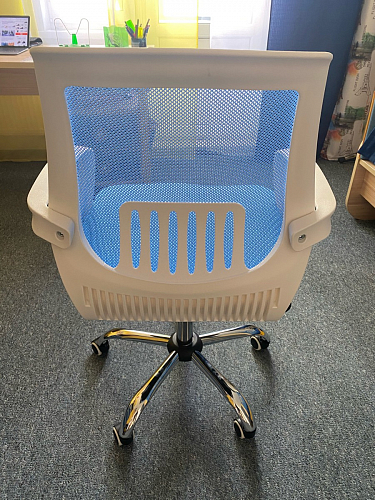 Компьютерное кресло Ergoplus белое / розовое фото покупателя 32