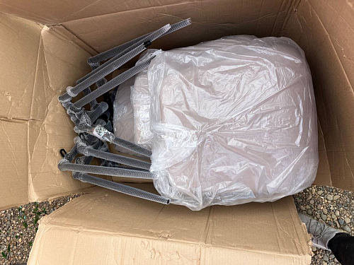 Комплект стульев Вейв 4 шт светло-серый / черный фото покупателя 105