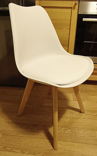 Стул Bonuss blue / wooden legs фото покупателя 13