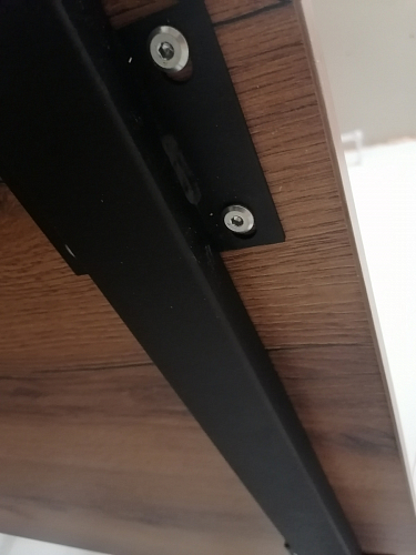 Деревянный стол Лота Лофт 140х80 дуб крафт табачный / черный матовый фото покупателя 239