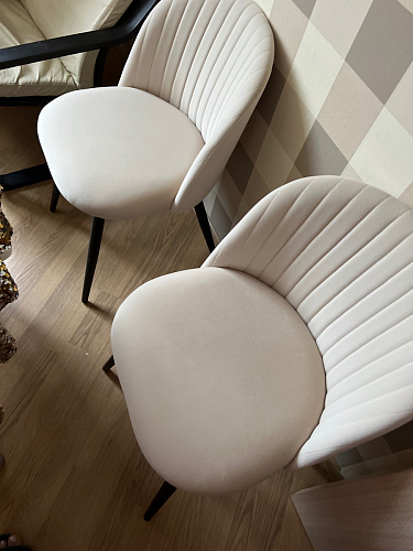 Стул на металлокаркасе Gabi 1 gray фото покупателя 39