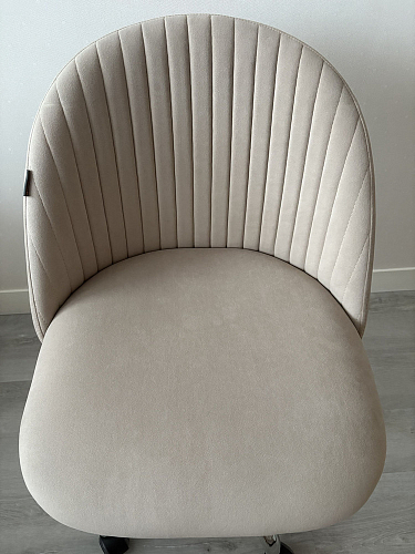 Компьютерное кресло Melody/Мелоди молочное фото покупателя 64