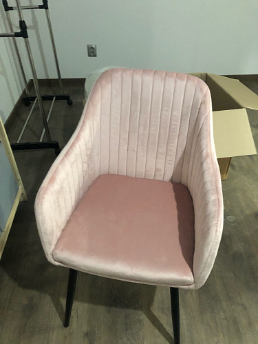 Стул на металлокаркасе Slam синий фото покупателя 78