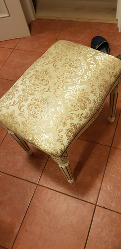 Банкетка Беттино белый / бежевый фото покупателя 6