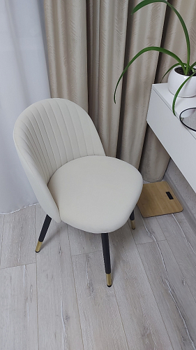 Стул на металлокаркасе Gabi gray / black фото покупателя 751