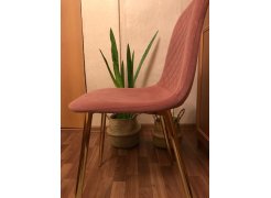 Стул на металлокаркасе Dabl wine red фото покупателя 127
