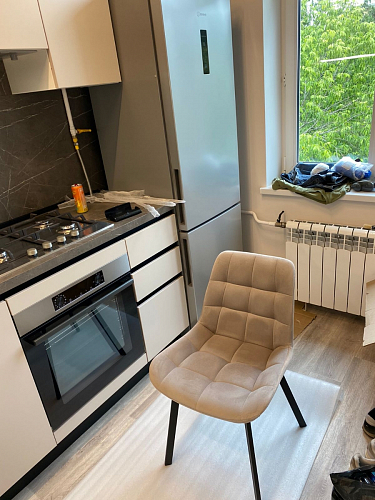 Стул на металлокаркасе Челси К бирюзовый / черный фото покупателя 52