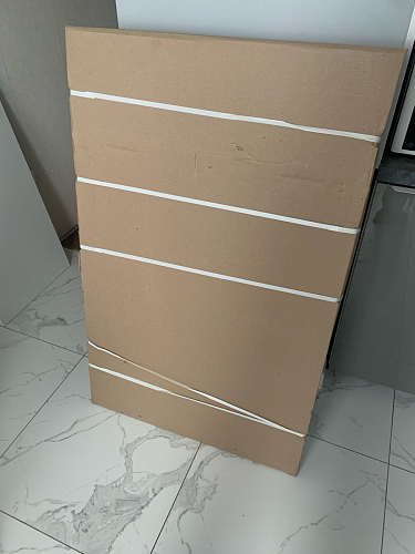 Деревянный стол Лота Лофт 140х80 черный матовый / бетон светлый фото покупателя 883