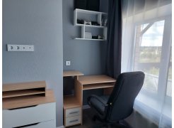 Компьютерный стол Джаз-24 левый белый фото покупателя 46