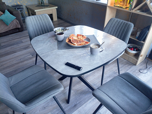 Комплект стульев Седа К 4 шт латте / черный фото покупателя 346