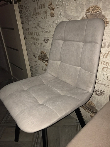 Комплект стульев Чилли 2 шт бежевый / черный фото покупателя 379