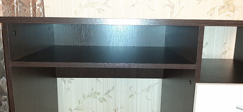 Стол письменный Бриз МДФ волна лайм / ясень светлый фото покупателя 72