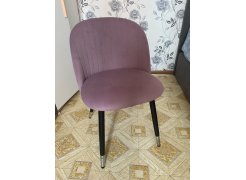 Стул на металлокаркасе Gabi 1 light purple / black фото покупателя 104