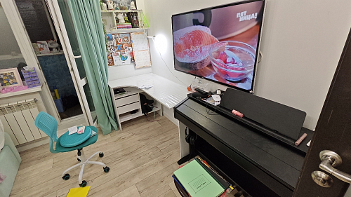 Письменный стол СПм-25 левый белый  - Уцененный экземпляр фото покупателя 64