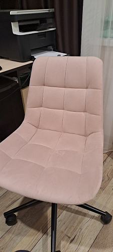 Компьютерное кресло Честер голубой (velutto 47 ) / черный фото покупателя 41